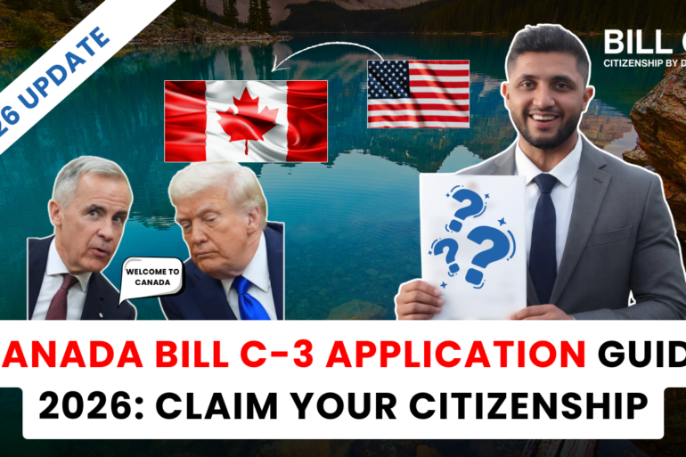 Canada Bill C-3 Application Guide 2026 Claim Your Citizenship