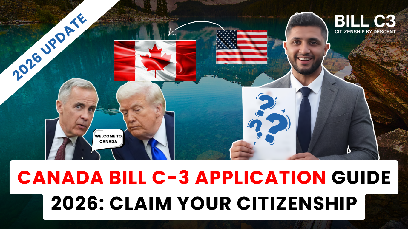 Canada Bill C-3 Application Guide 2026 Claim Your Citizenship